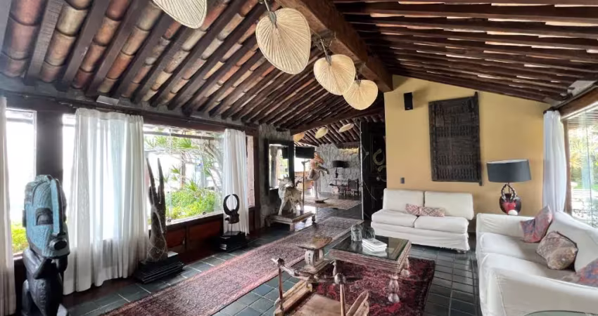 Casa térrea de alto padrão à venda e locação no morro do geribá em búzios - rj