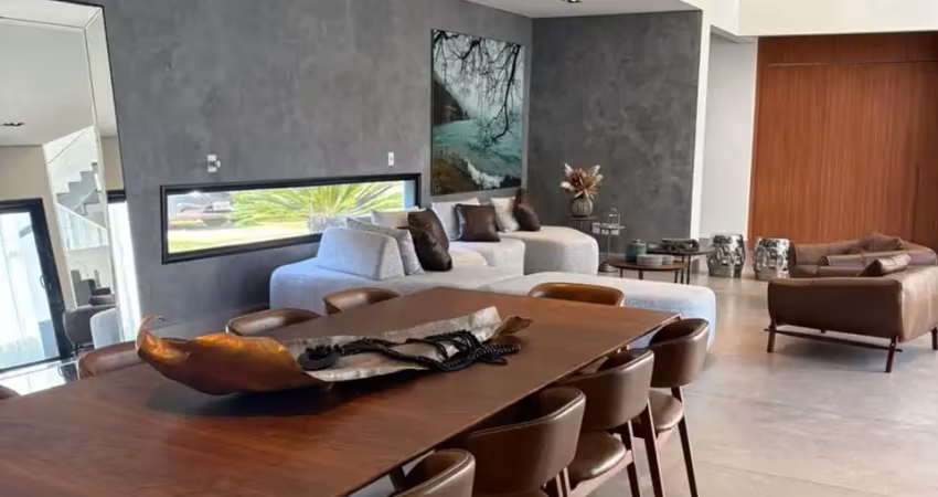Casa sobrado de alto padrão à venda no condomínio lago azul golfe clube em aroçaiaba da terra - sp