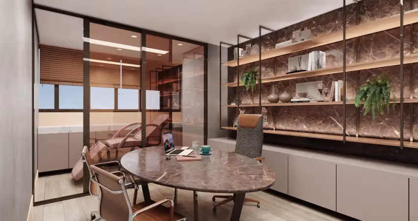 Sala comercial alto padrão à venda no the icon park office no cruz das almas em maceió - al