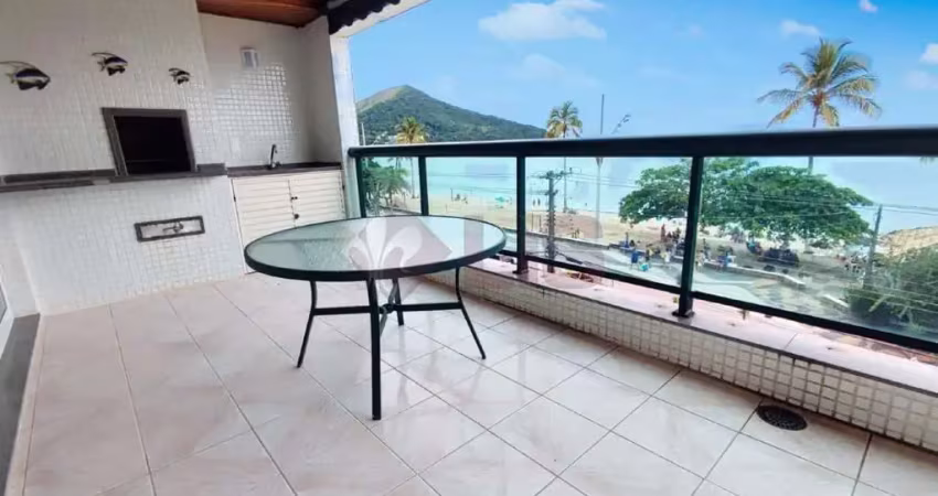 Lindo apartamento frente mar à venda - martim de sá caraguatatuba