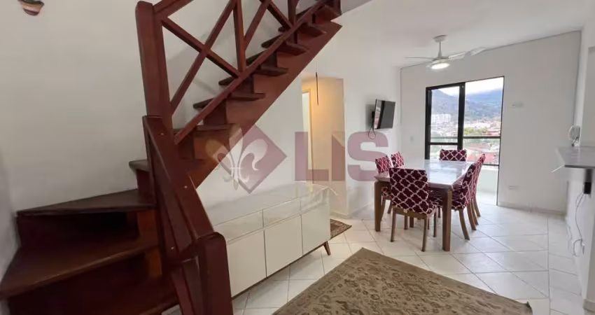 Cobertura / penthouse à venda 3 quartos, 2 suites, 2 vagas, 140m², martim de sá, caraguatatuba - sp