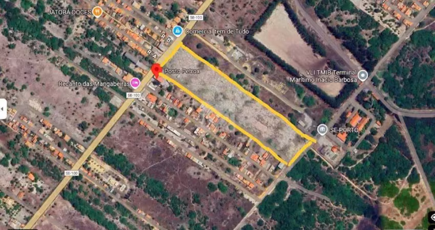 Oportunidade: área à venda ao lado do porto de sergipe, barra dos coqueiros