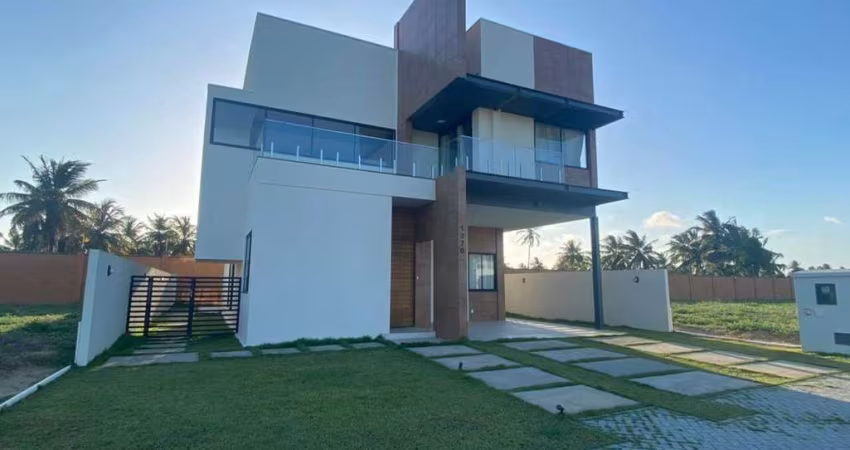 Viva o Luxo e a Amplitude no Alphaville Sergipe: Casa dos Sonhos com Vista para o Mar e Lagoa!