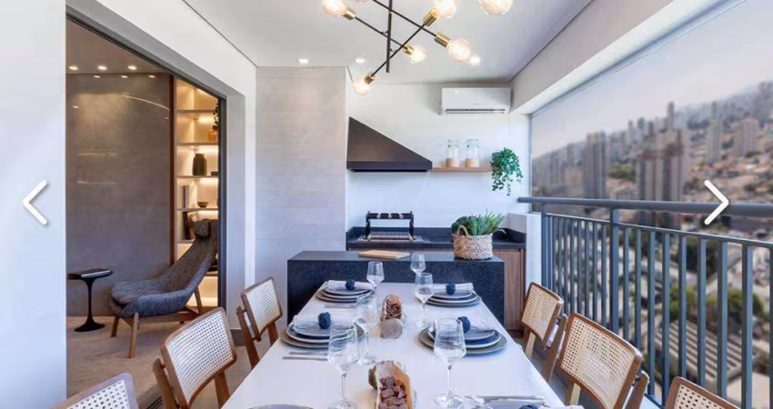 Apartamento a venda 2 dormitórios 1 suíte varanda gourmet na Vila Prudente