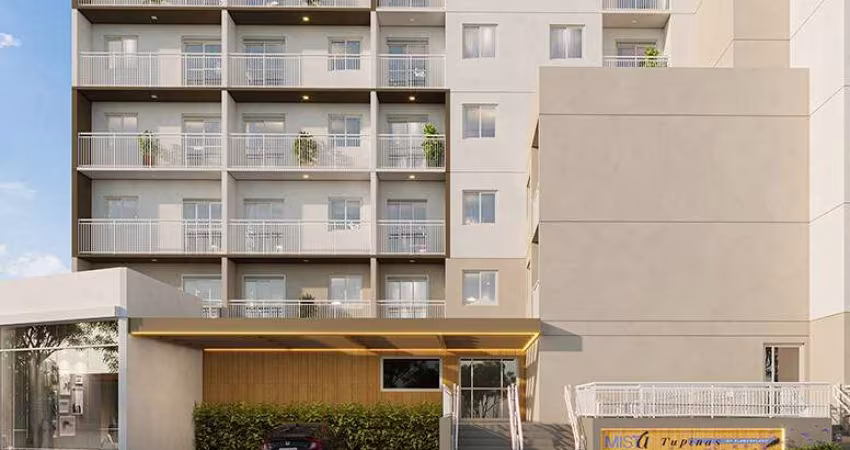 Lançamento Apartamento de 1 dorm., com varanda - Tupinas - Residencial