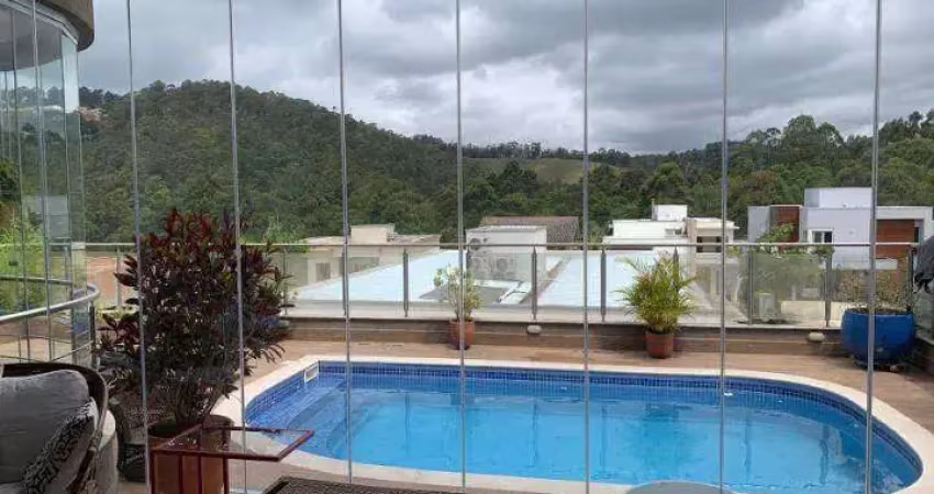 Casa para locação de 450 metros com 4 suítes no Tamboré 11