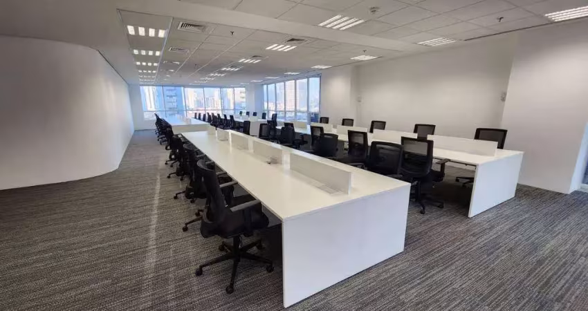 Sala comercial para alugar na Rua George Ohm, Cidade Monções, São Paulo