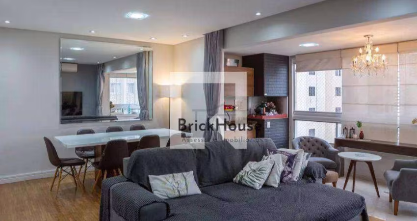 Apartamento com 3 dormitórios à venda, 104 m² por R$ 1.680.000,00 - Vila Romana - São Paulo/SP