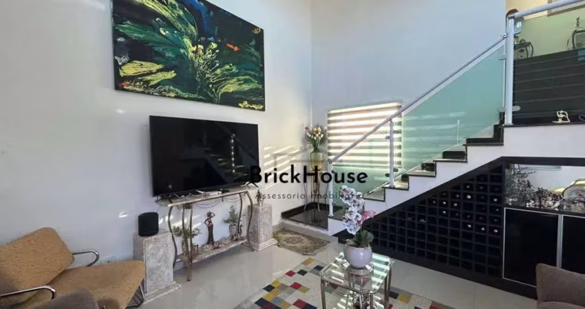 Casa com 3 dormitórios à venda, 182 m² por r$ 2.200.000,00 - jardim villaça - são roque/sp