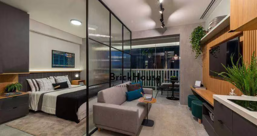 Apartamento com 1 dormitório à venda, 36 m² por r$ 335.000,00 - ipiranga - são paulo/sp