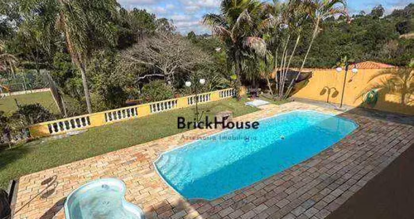 Chácara com 4 dormitórios à venda, 2705 m² por r$ 1.400.000,00 - porta do sol ii - mairinque/sp