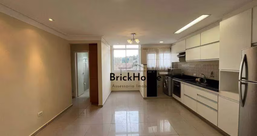 Apartamento com 2 dormitórios - venda por r$ 480.000 ou aluguel por r$ 4.000/mês - jardim tanzi - são roque/sp