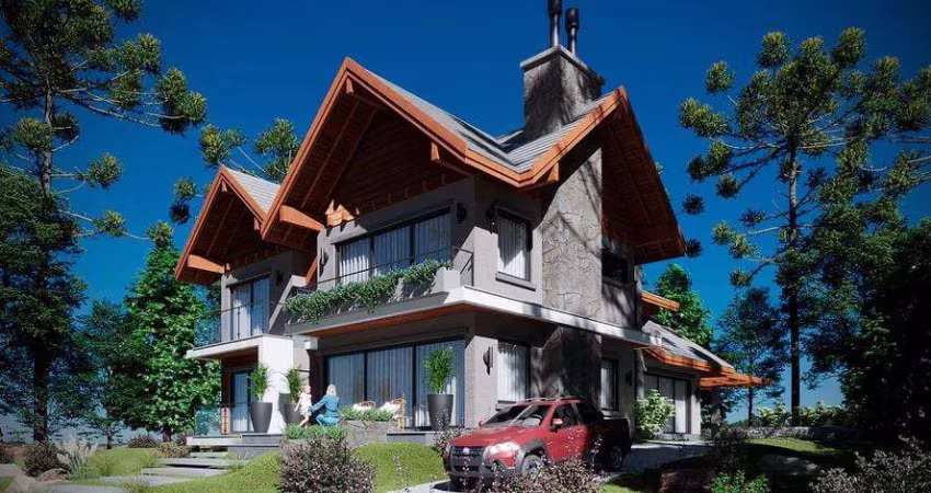Casa 04 Dorm. à venda no Bairro Reserva da Serra com 355 m² de área privativa - 2 vagas de garagem