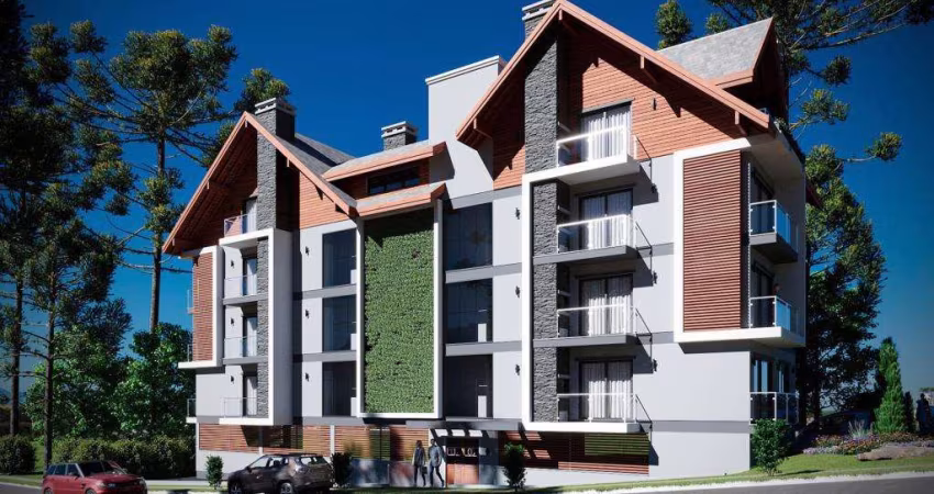 Apartamento 02 Dorm. à venda no Bairro Centro com 82 m² de área privativa - 1 vaga de garagem