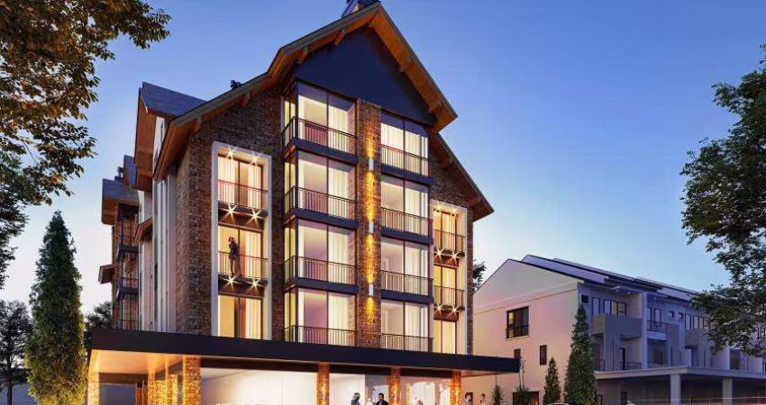 Apartamento 03 Dorm. à venda no Bairro Centro com 100 m² de área privativa - 1 vaga de garagem