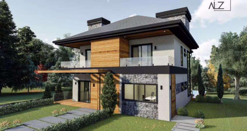 Casa 05 Dorm. à venda no Bairro Centro com 350 m² de área privativa - 2 vagas de garagem