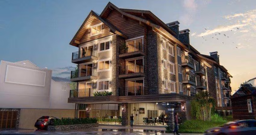 Apartamento 02 Dorm. à venda no Bairro Centro com 79 m² de área privativa - 1 vaga de garagem