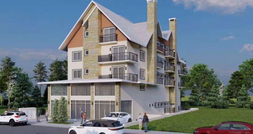 Apartamento 01 Dorm. à venda no Bairro Centro com 57 m² de área privativa - 1 vaga de garagem