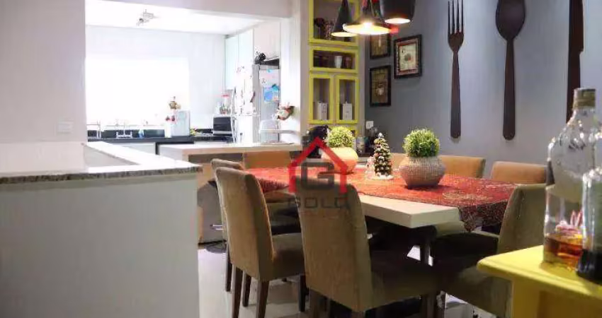 Sobrado com 3 dormitórios à venda, 196 m² por R$ 850.000,00 - Parque das Nações - Santo André/SP