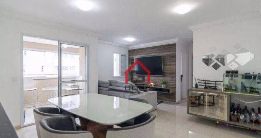 Apartamento à venda, 67 m² por R$ 545.000,00 - Vila Valparaíso - Santo André/SP