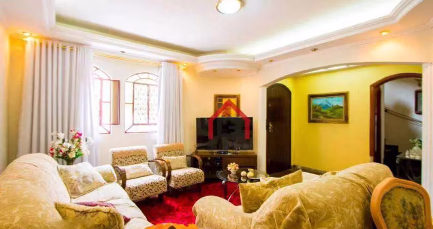 Sobrado à venda, 217 m² por r$ 980.000,00 - vila metalúrgica - santo andré/sp