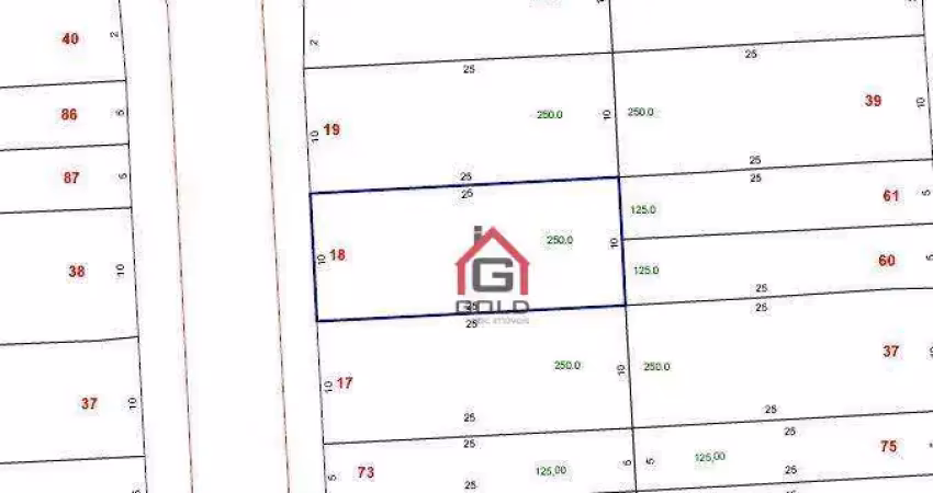 Terreno à venda, 250 m² por r$ 660.000,00 - parque erasmo assunção - santo andré/sp