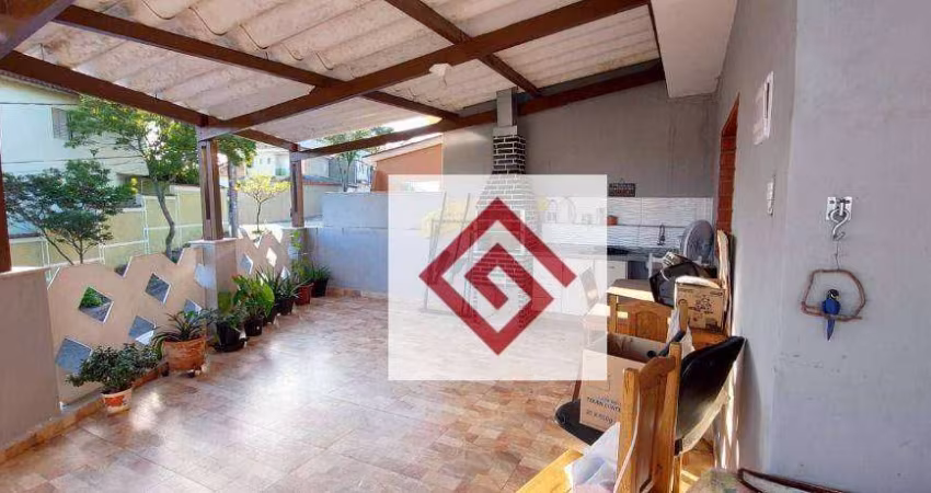 Sobrado com 4 dormitórios à venda, 165 m² por R$ 617.000,00 - Parque Novo Oratório - Santo André/SP