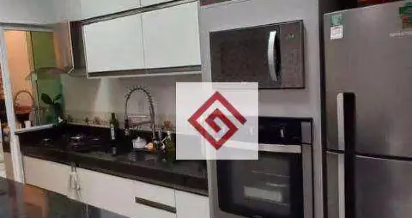 Apartamento com 3 dormitórios à venda, 83 m² por r$ 500.000,00 - utinga - santo andré/sp