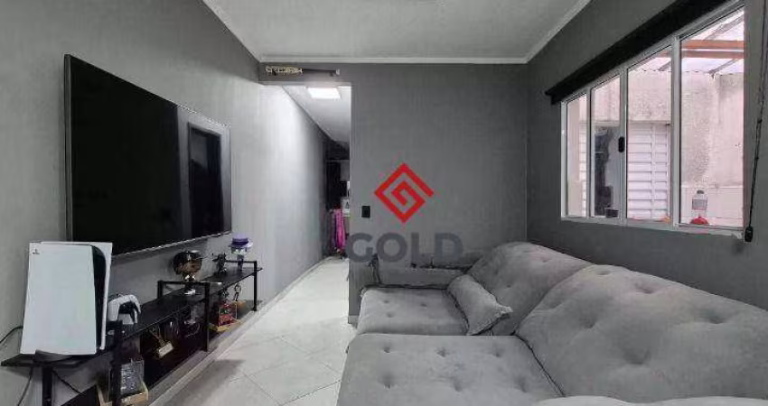 Apartamento com 2 dormitórios à venda, 52 m² por R$ 290.000,00 - Vila Humaitá - Santo André/SP
