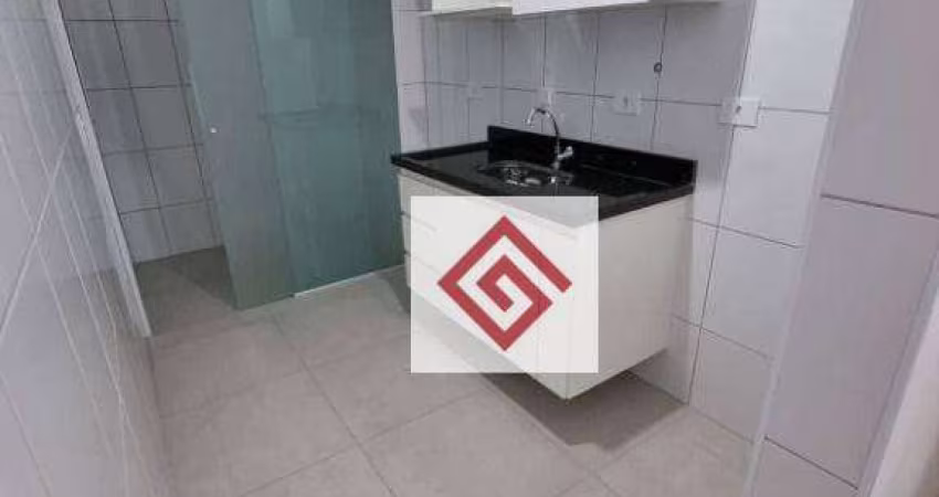 Apartamento com 2 dormitórios à venda, 45 m² por R$ 372.000,00 - Parque Industriário - Santo André/SP