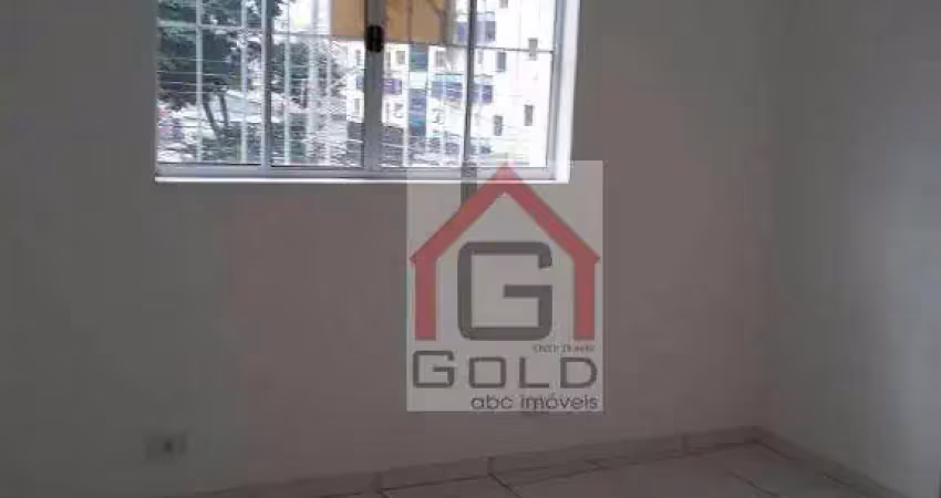 Sala para alugar, 25 m² por r$ 600,00/mês - jardim santo antônio - santo andré/sp