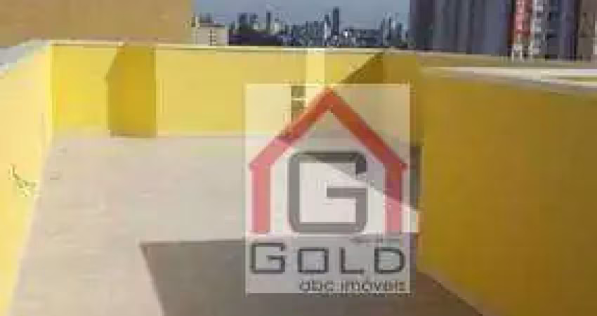 Cobertura com 2 dormitórios à venda, 100 m² por r$ 420.000,00 - vila camilópolis - santo andré/sp