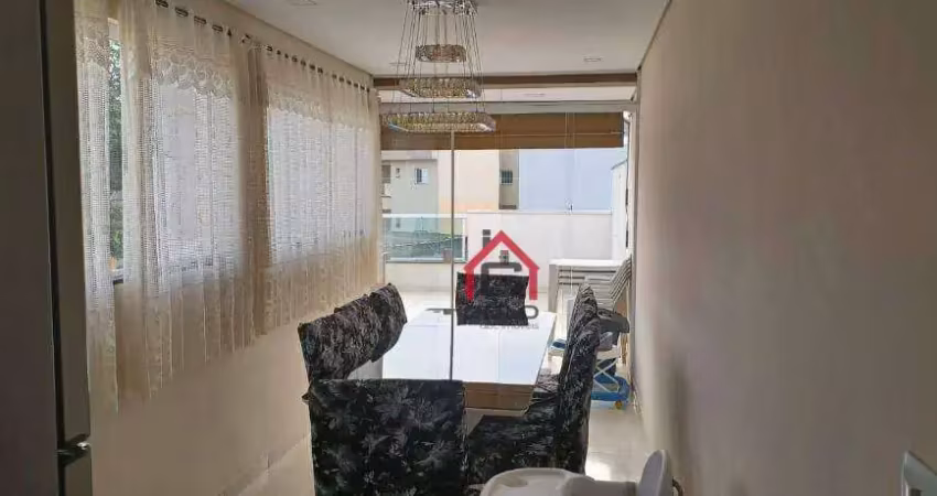 Cobertura à venda, 100 m² por r$ 430.000,00 - vila camilópolis - santo andré/sp