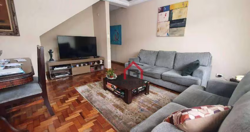 Sobrado com 3 dormitórios à venda, 165 m² por R$ 852.000,00 - Jardim - Santo André/SP