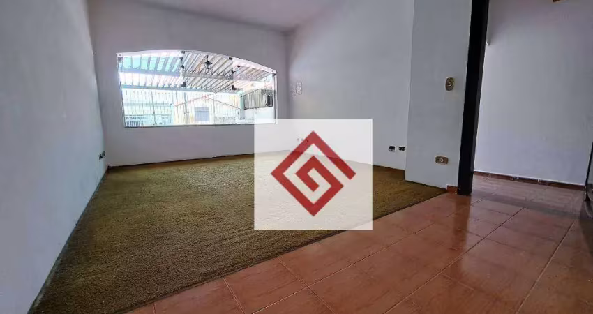 Sobrado com 3 dormitórios para alugar, 186 m² por r$ 2.594,00/mês - vila curuçá - santo andré/sp