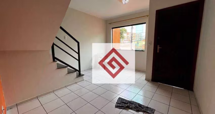 Sobrado com 2 dormitórios para alugar, 120 m² por r$ 2.710,00/mês - vila camilópolis - santo andré/sp