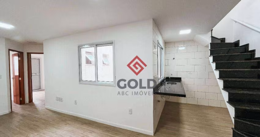 Cobertura com 2 dormitórios à venda, 88 m² por R$ 530.000,00 - Parque das Nações - Santo André/SP