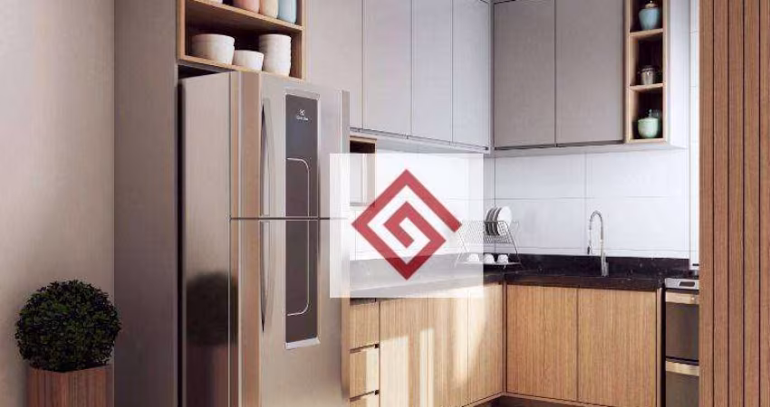 Apartamento à venda, 47 m² por R$ 395.000,00 - Santa Maria - Santo André/SP