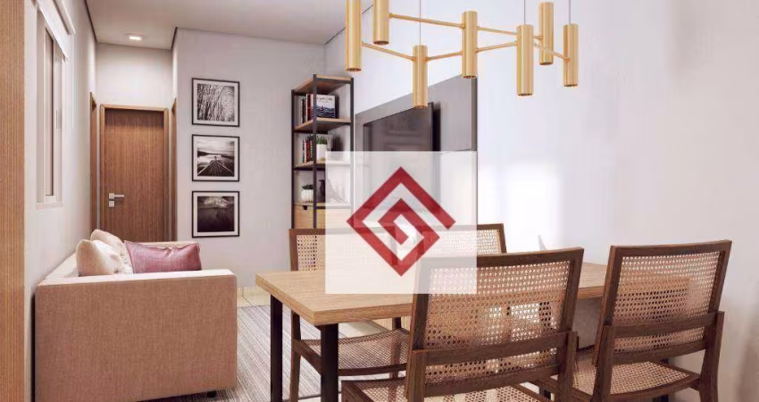 Apartamento à venda, 47 m² por R$ 395.000,00 - Santa Maria - Santo André/SP