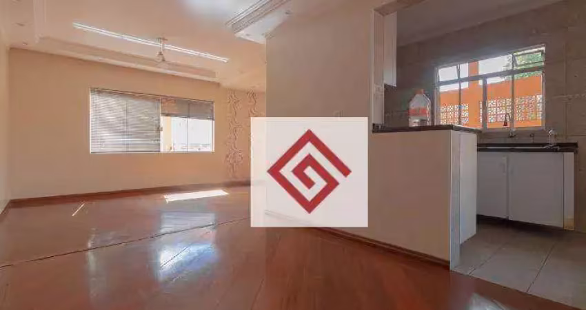 Casa com 3 dormitórios para alugar, 127 m² por r$ 2.996,62/mês - parque erasmo assunção - santo andré/sp