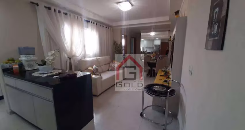 Cobertura com 2 dormitórios, 104 m² - venda por r$ 480.000,00 ou aluguel por r$ 2.769,25/mês - parque das nações - santo andré/sp