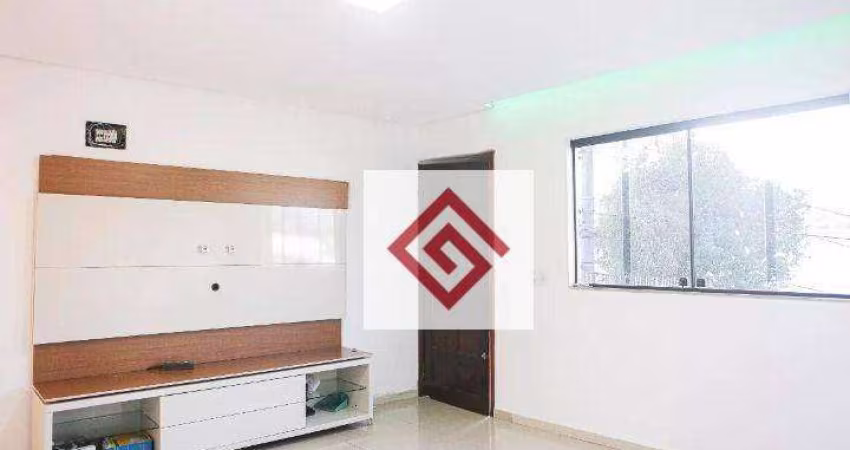 Sobrado com 2 dormitórios para alugar, 150 m² por R$ 2.667,55/mês - Parque Jaçatuba - Santo André/SP