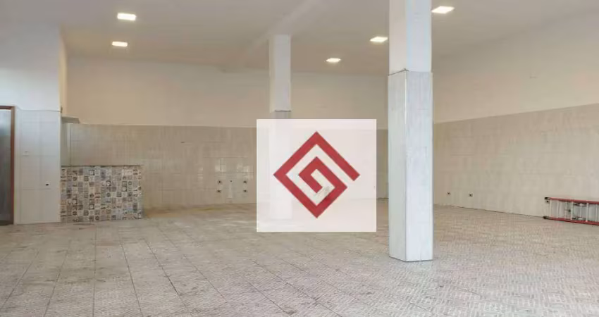 Salão para alugar, 130 m² por r$ 4.150,00/mês - jardim adutora - são paulo/sp