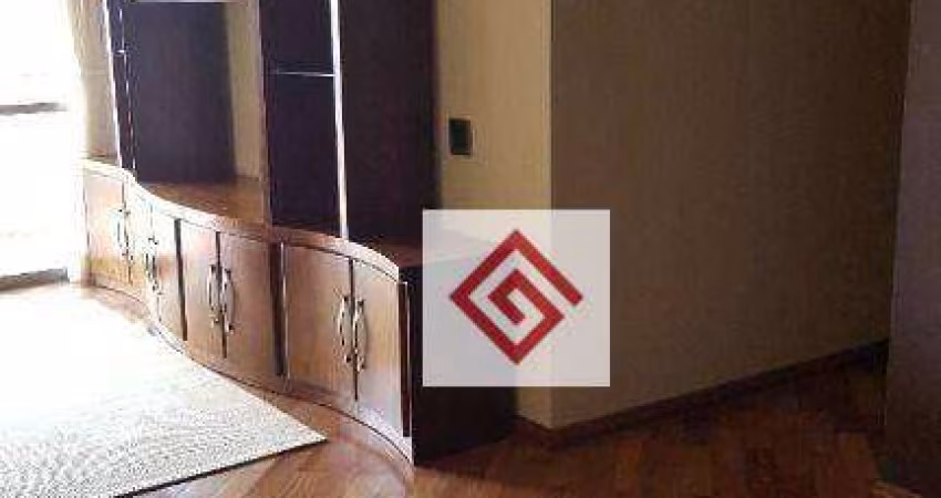 Apartamento com 3 dormitórios para alugar, 100 m² por R$ 6.060,00/mês - Vila Bastos - Santo André/SP