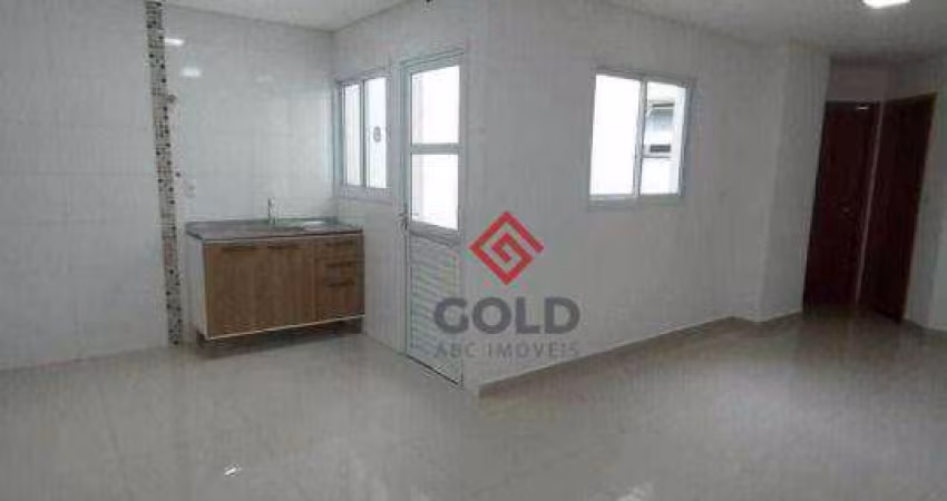 Apartamento com 2 dormitórios à venda, 45 m² por R$ 280.000,00 - Vila Palmares - Santo André/SP