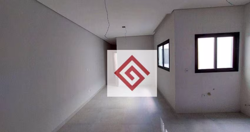 Cobertura com 2 dormitórios para alugar, 124 m² por R$ 2.523,00/mês - Vila Curuçá - Santo André/SP