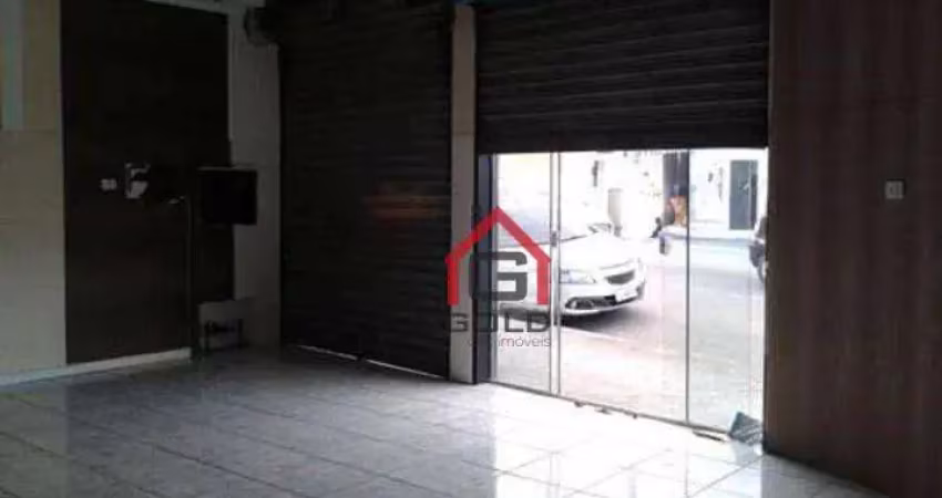 Salão para alugar, 81 m² por r$ 3.727,36/mês - vila curuçá - santo andré/sp