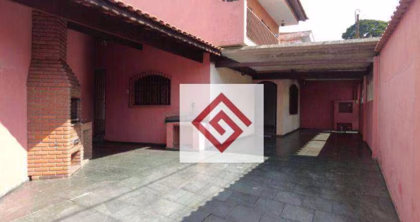 Sobrado com 3 dormitórios, 156 m² - venda por R$ 790.000,00 ou aluguel por R$ 3.065,00/mês - Vila Metalúrgica - Santo André/SP