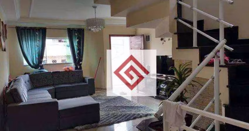 Sobrado com 4 dormitórios à venda, 243 m² por R$ 1.000.000,00 - Parque Jaçatuba - Santo André/SP