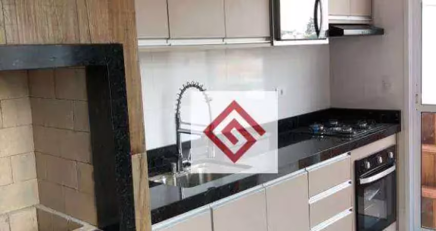 Cobertura com 3 dormitórios, 110 m² - venda por r$ 798.000,00 ou aluguel por r$ 4.200,00/mês - vila scarpelli - santo andré/sp